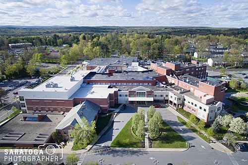 Aerial View Of Saratoga Hospital